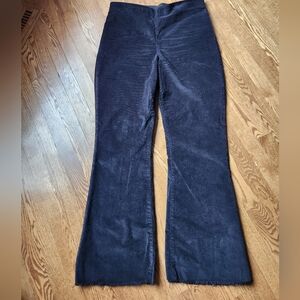 Women's Black Flair Bootcut Corduroys